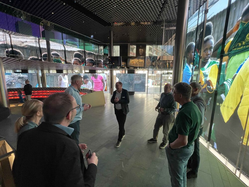 Besuch FIFA-Museum.